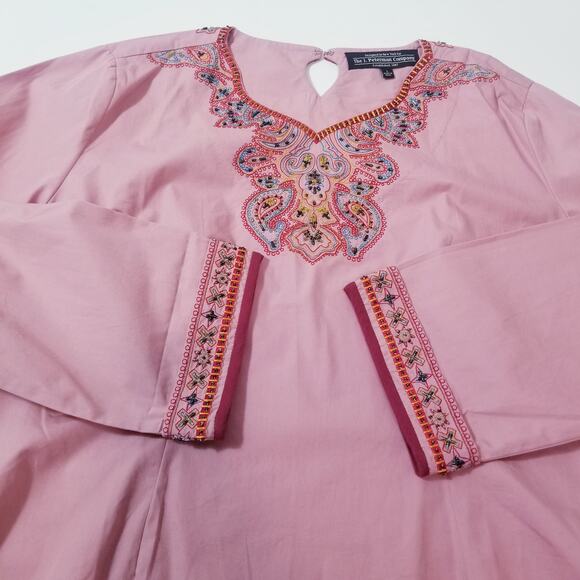 J. Peterman Epiphany Kaftan Tunic and Pants Co-Ord Sets - Picture 4 of 14